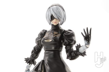 『ニーア オートマタ』2Bがガールズプラモに参戦！作例では緻密な塗りとデカール、繊細なグラデーションやツヤ感で美麗なビジュアルを表現【スクウェア・エニックス】