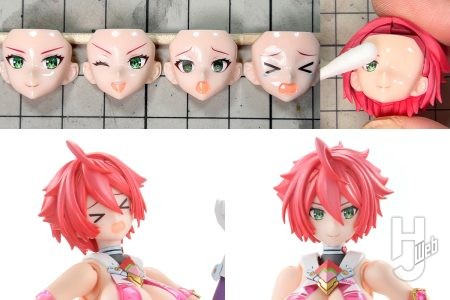 「PLAMATEA キューティーハニー」の特性デカールが付属！『ガールズプラモスタイル #09』を手に入れてお気に入りフェイスをつくろう、アイデカールのHow toも掲載中