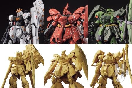 4月6日発売の「ガンダムアーティファクト」第6弾は『逆襲のシャア』をフィーチャー！シリーズ最多となる全7種をプロによる塗装作例ともに一挙ご紹介