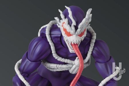 クロン・ストーンに寄生した極悪「ヴェノム」がMAFEXに現る！舌の長さが異なるアゴパーツなどの豊富なオプションパーツでポージングを楽しもう！