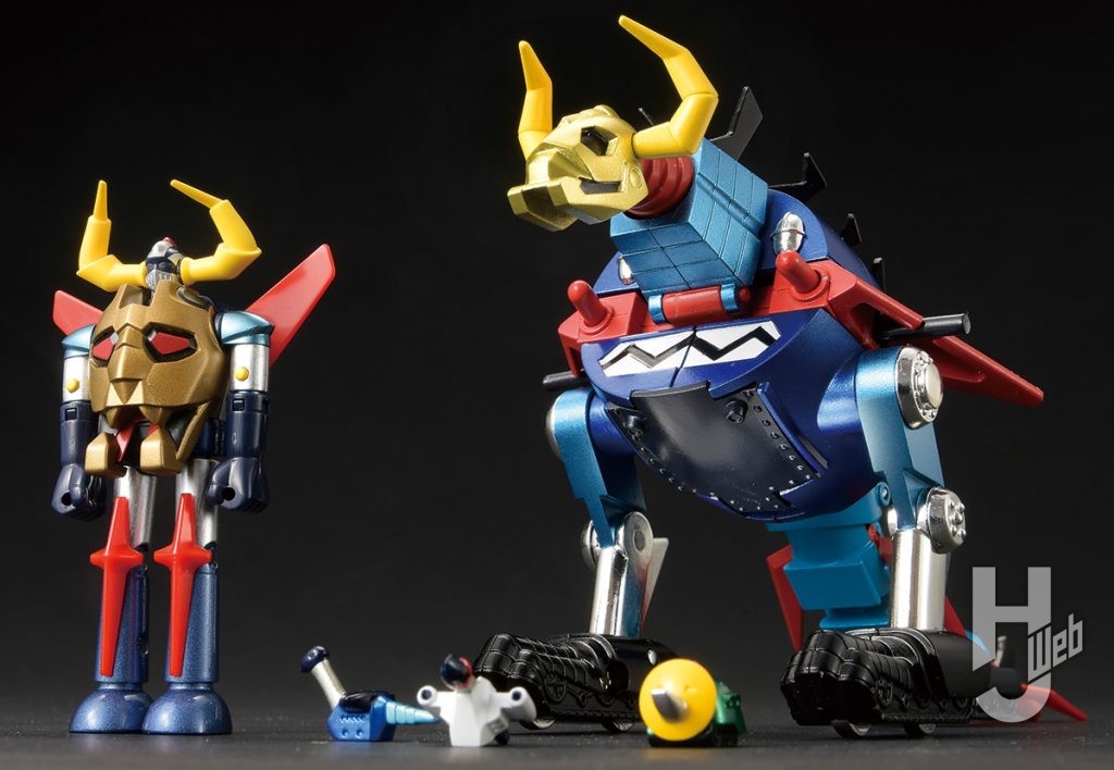 超合金 大空魔竜＆ガイキング 全体