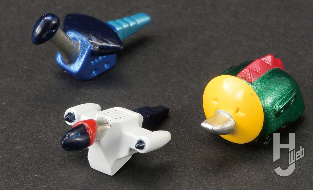 超合金 大空魔竜＆ガイキング　ネッサー、スカイラー、バゾラー　拡大