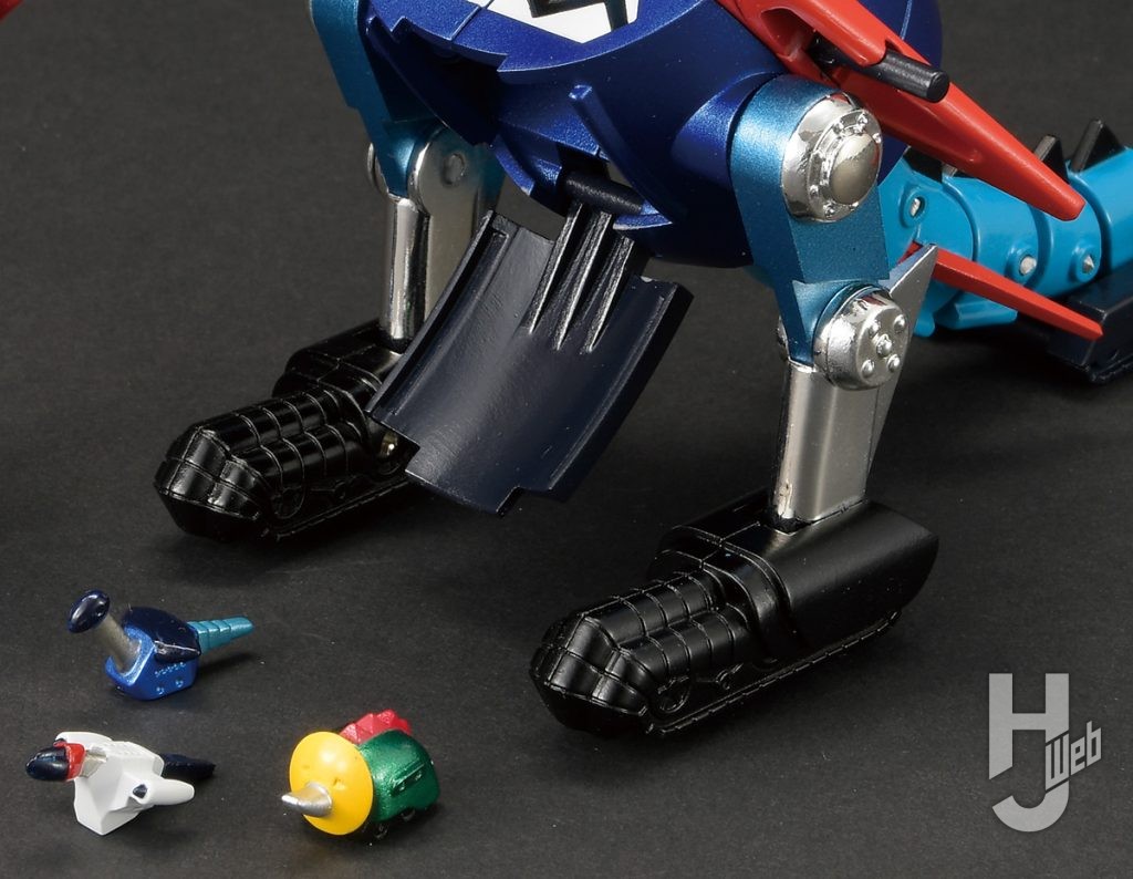 超合金 大空魔竜　ハッチ展開