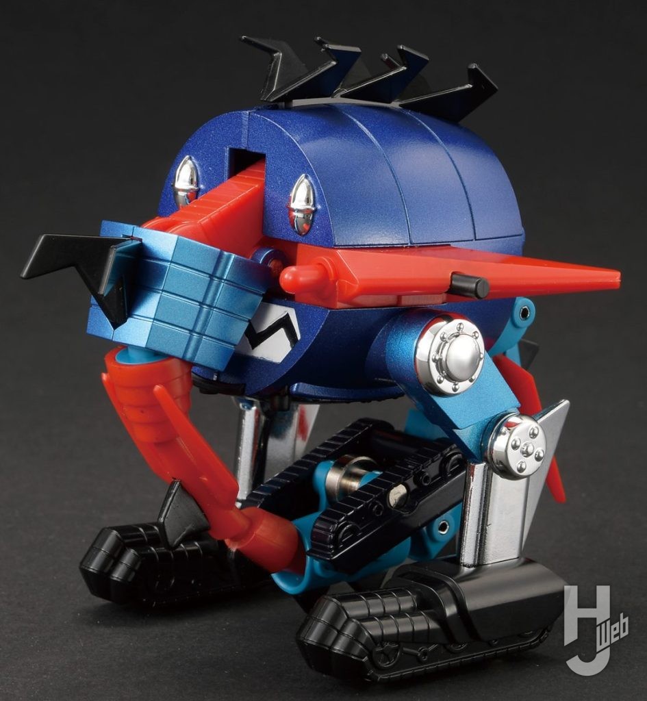 超合金 大空魔竜　渦巻状態変形