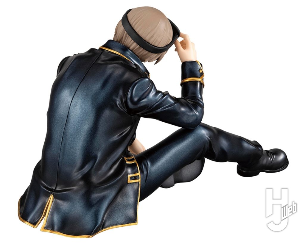 沖田総悟のフィギュアのメ後ろ姿の全体画像