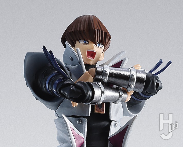 海馬瀬人の可動フィギュアのアップ画像