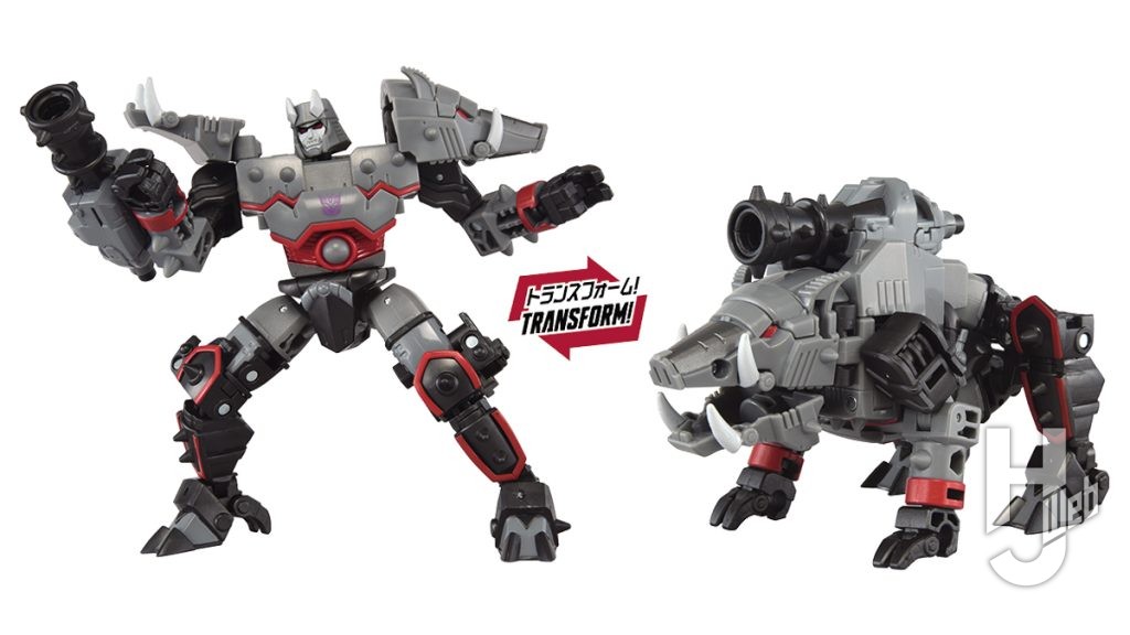 メガトロンの変形フィギュアの画像