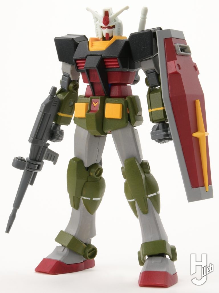 アクリルガッシュで塗装したENTRY GRADE RX-78-2 ガンダムの画像