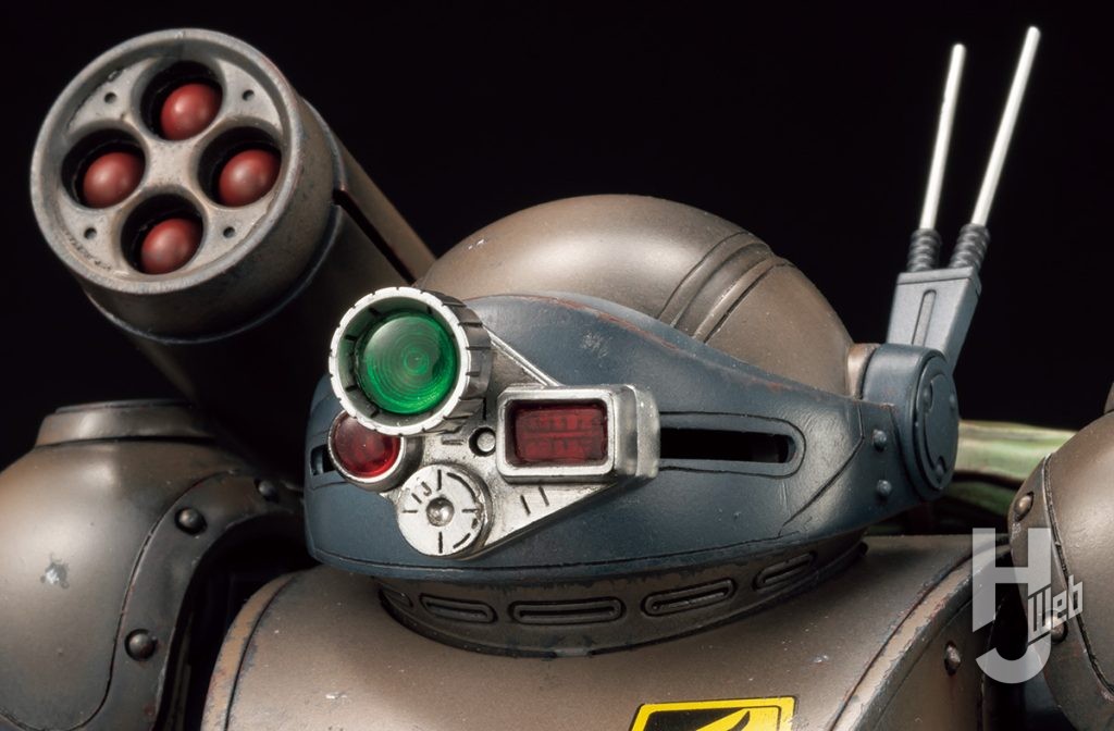 バウンティドッグ　ボイル少佐機　ヘッドパーツ　拡大