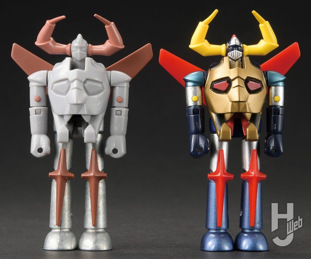 超合金 ガイキング　テストショット　比較