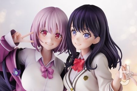 『SSSS.GRIDMAN』の宝多六花と新条アカネがイラストレーター・トリダモノ氏の描き下ろしイラストを基にフィギュア化！【購入特典付き予約は4月22日まで】
