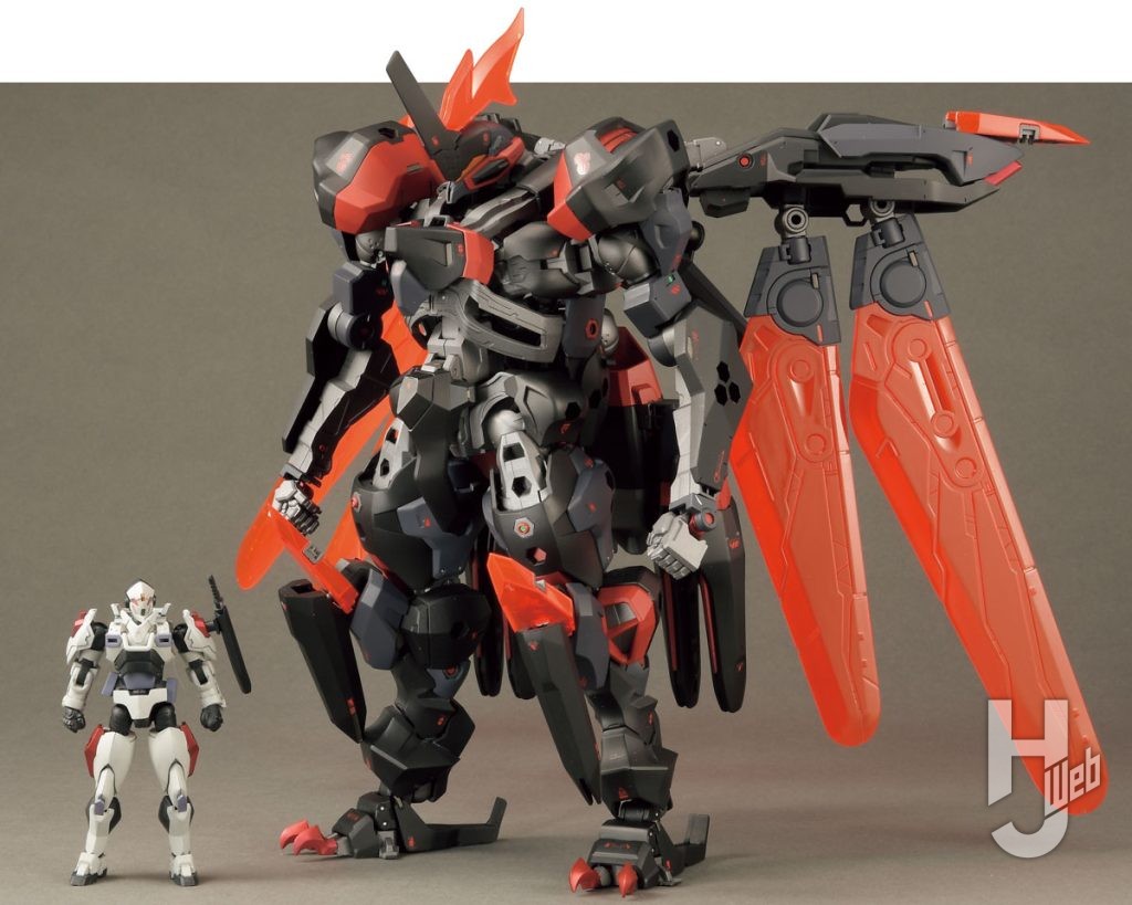 ガバナーとヘキサギアの大きさ比較