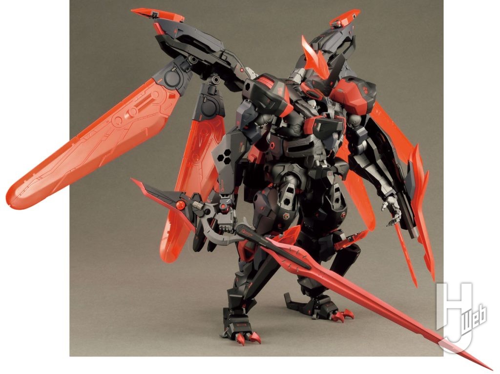 ブイトール 夜間強襲パッケージ ファントムストラック　武器あり
付属の荷電式戦術双刃剣は機体色に合わせてカラーチェンジ