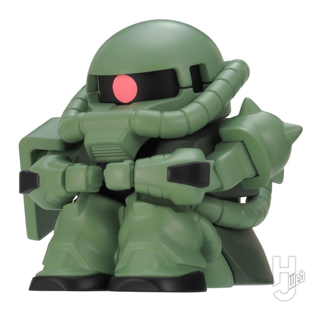 機動戦士ガンダムまちぼうけ ガンダムの場合 Lサイズの量産型ザクⅡの画像