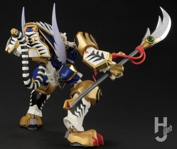 超合金魂 GX-119 虎龍王　ソニック・ジャベリン装備状態
