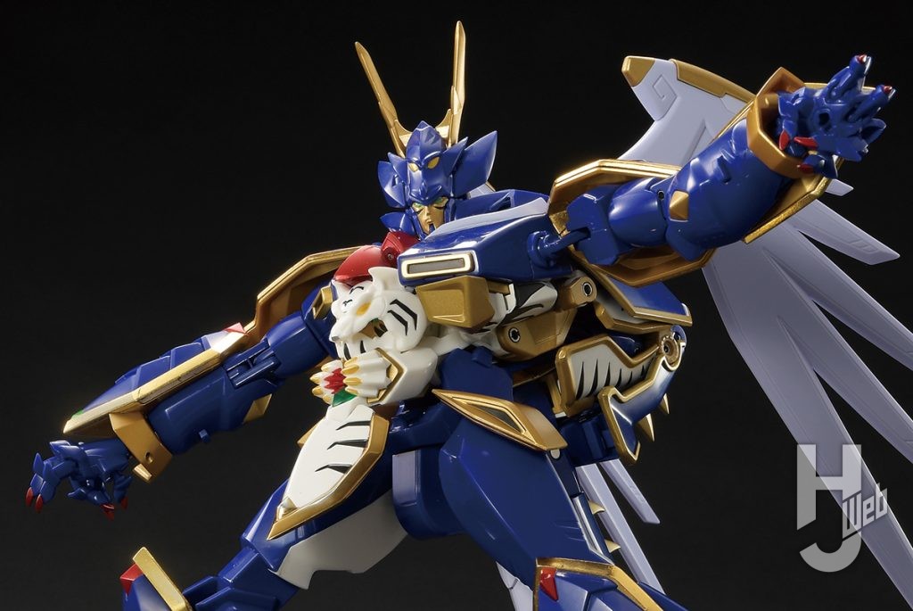 超合金魂 GX-119 龍虎王　五指可動状態