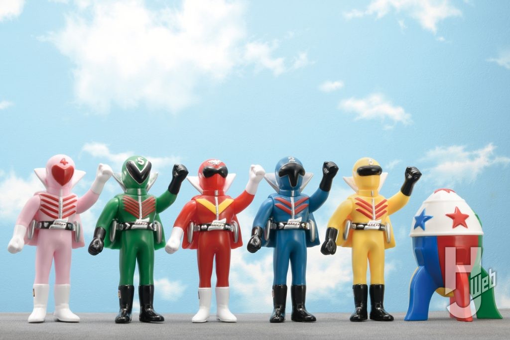 「バイナルアーカイブスプロジェクト」シリーズ　ポピー復刻版せいぞろい秘密戦隊ゴレンジャーハリケーンセットのサムネイル