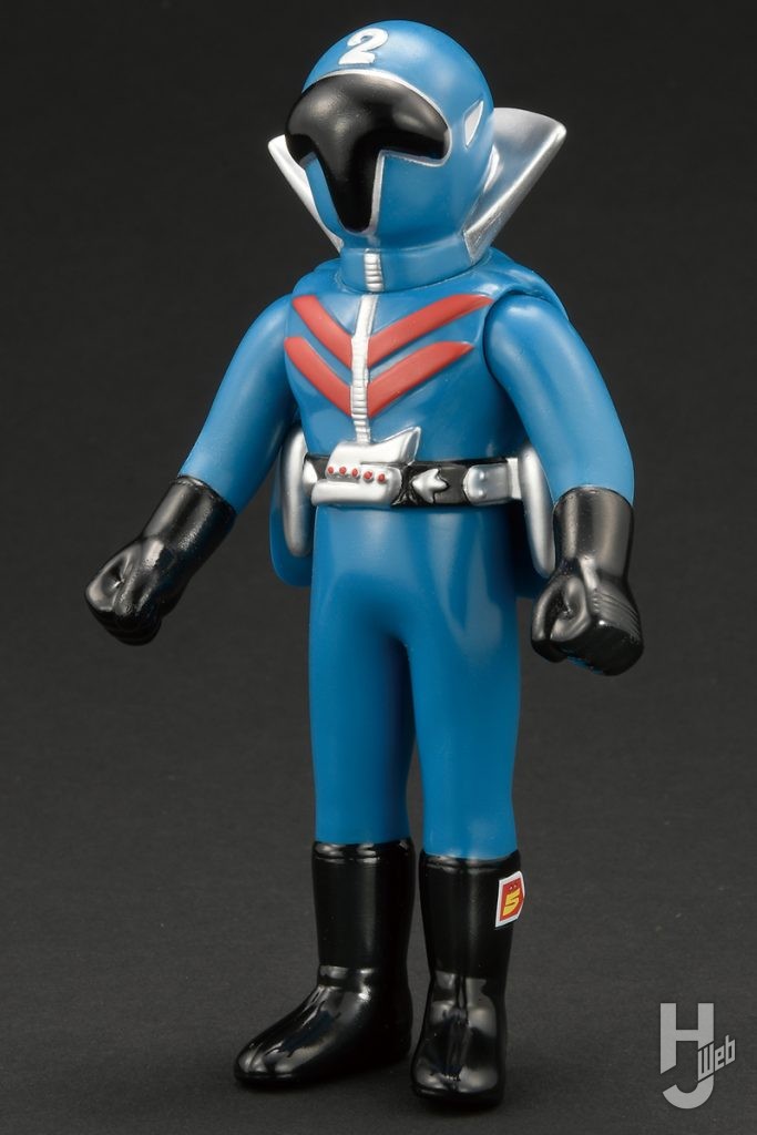 「バイナルアーカイブスプロジェクト」シリーズ　ポピー復刻版せいぞろい秘密戦隊ゴレンジャーハリケーンセットのアオレンジャーの画像