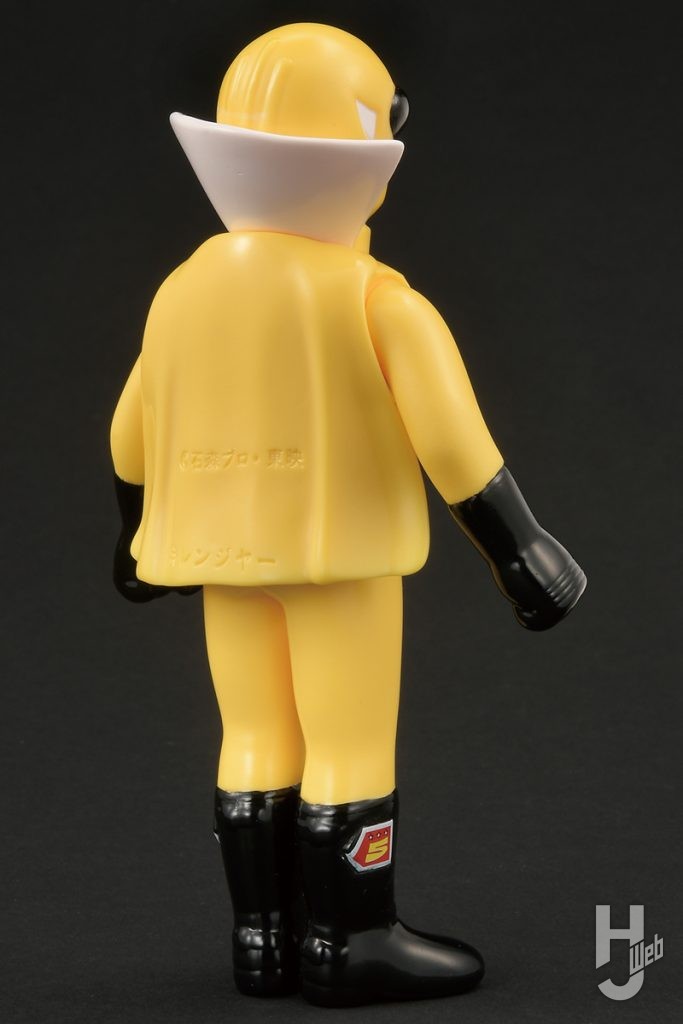 「バイナルアーカイブスプロジェクト」シリーズ　ポピー復刻版せいぞろい秘密戦隊ゴレンジャーハリケーンセットのキレンジャーの背面画像