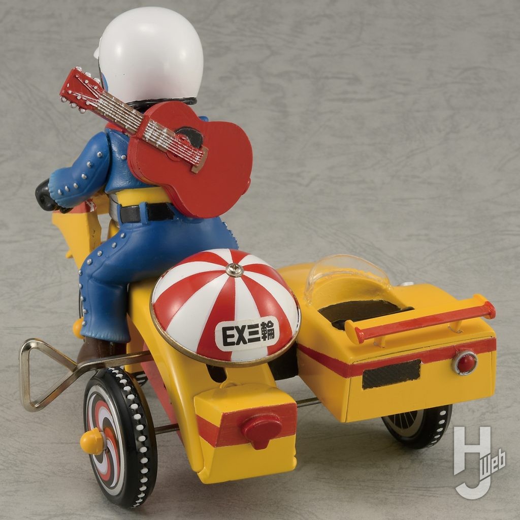 EX三輪車「人造人間キカイダー」シリーズ　ジローの背面の画像