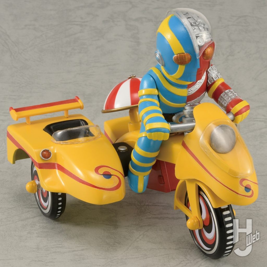 EX三輪車「人造人間キカイダー」シリーズ　キカイダーの正面の画像