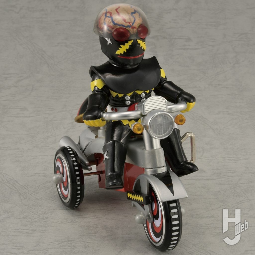 EX三輪車「人造人間キカイダー」シリーズ　ハカイダーの正面の画像