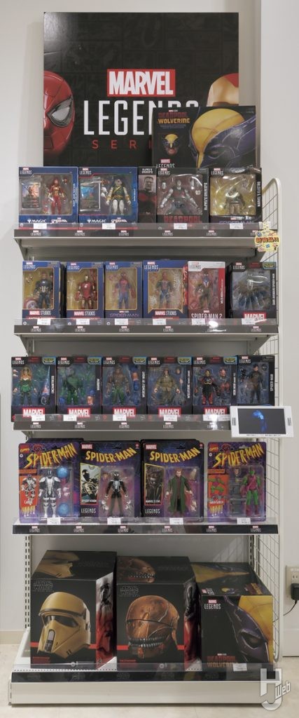 ハズブロストア 新三郷店の棚の画像