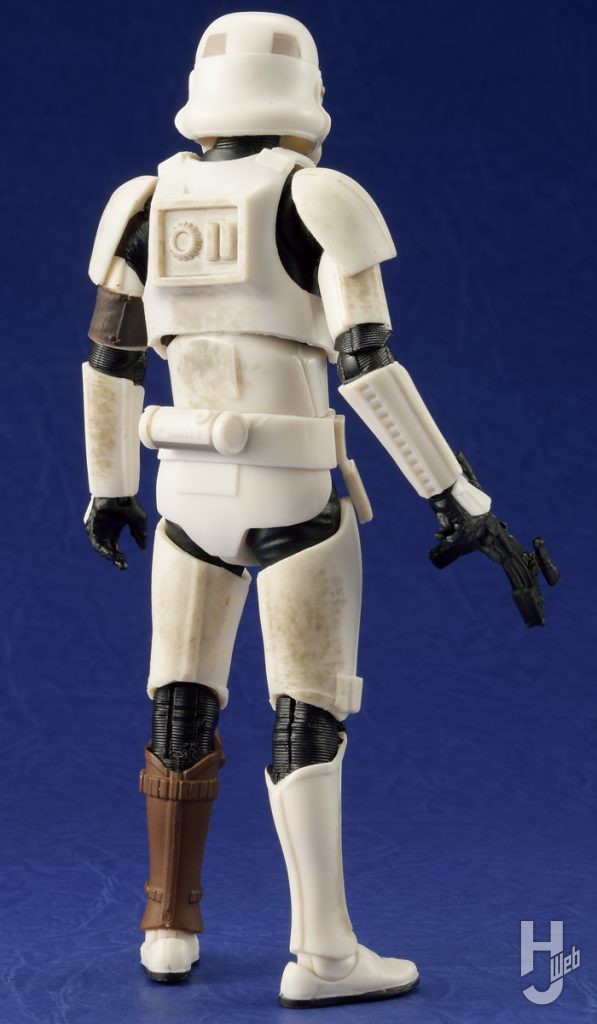 スター・ウォーズ ブラックシリーズのインペリアル・レムナント ストームトルーパーの背面の画像