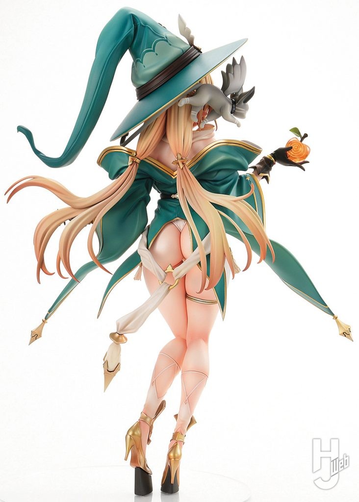 ヴェルテクスのフィギュア第18村人 ヘイゼルの背面の画像