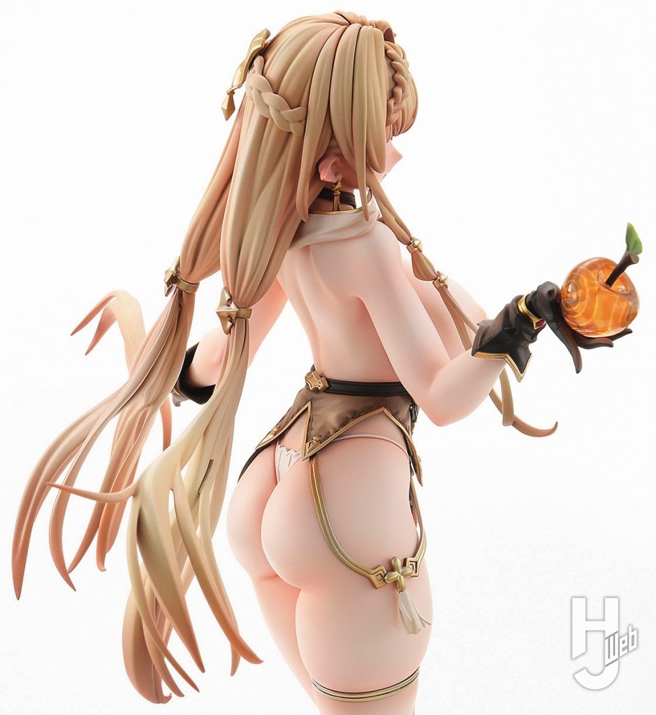 ヴェルテクスのフィギュア第18村人 ヘイゼルのキャストオフ時の側面の画像