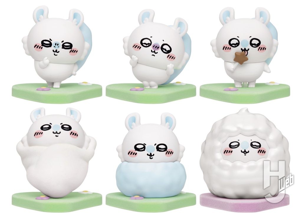 ちいかわモモンガだらけフィギュアのラインナップの画像