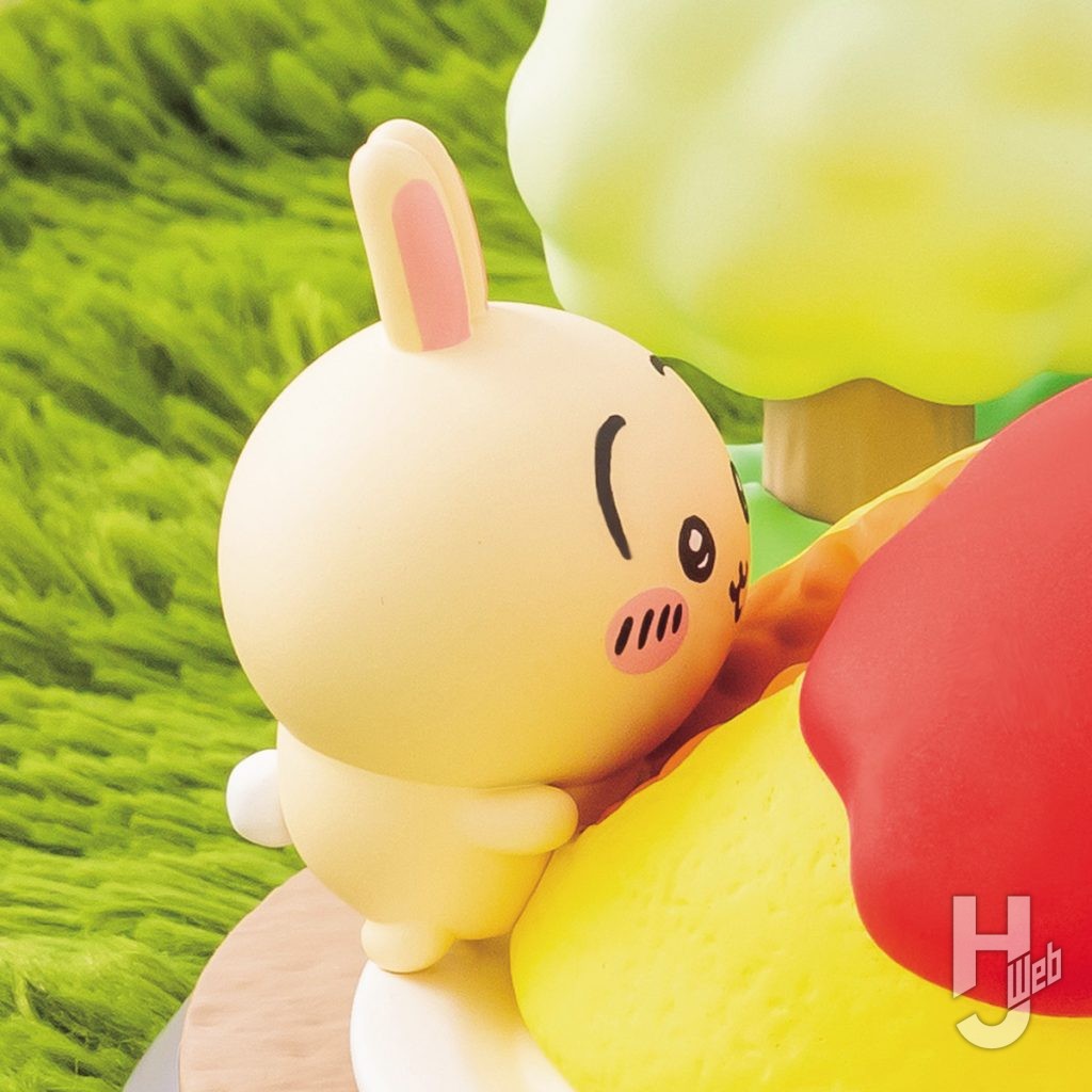 ちいかわの巨大オムライスLEDシリコンルームライトのアップ画像その1