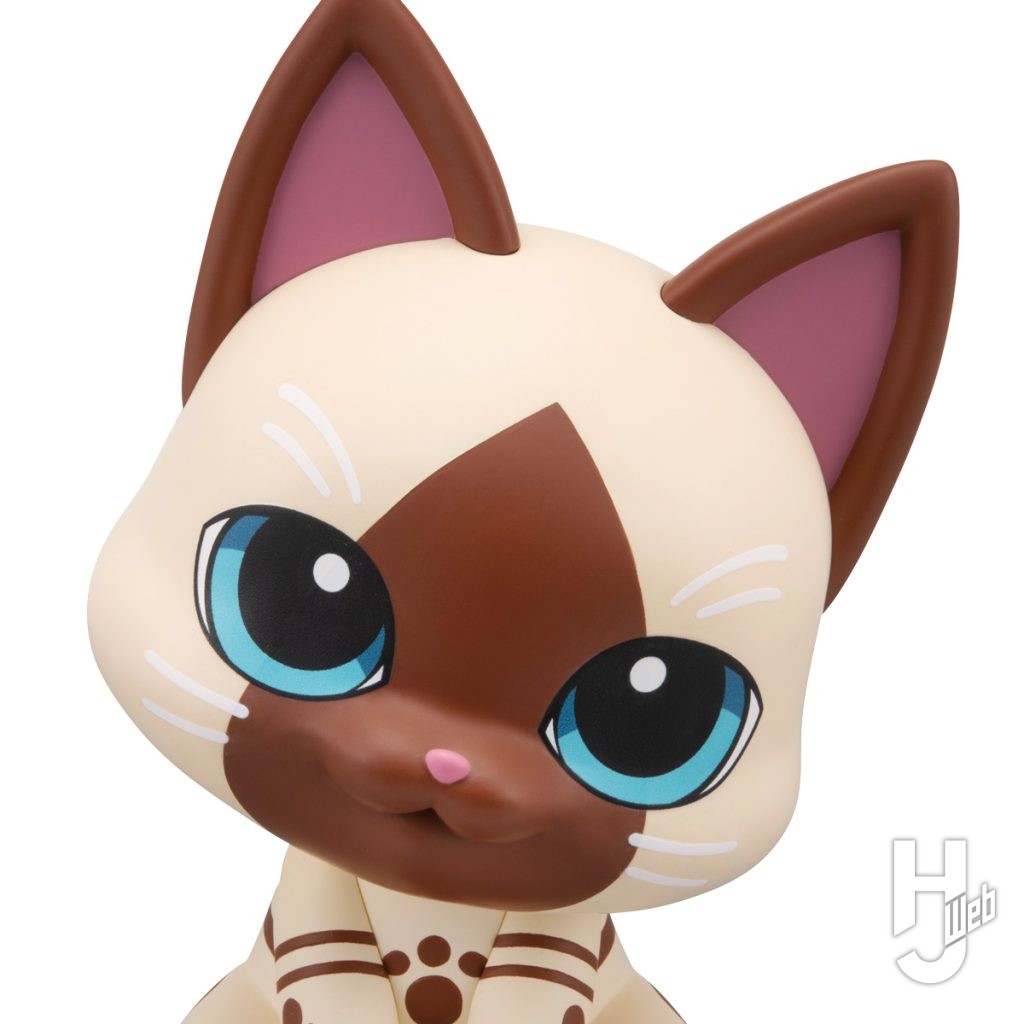 アイルーのデフォルメフィギュアのアップ画像