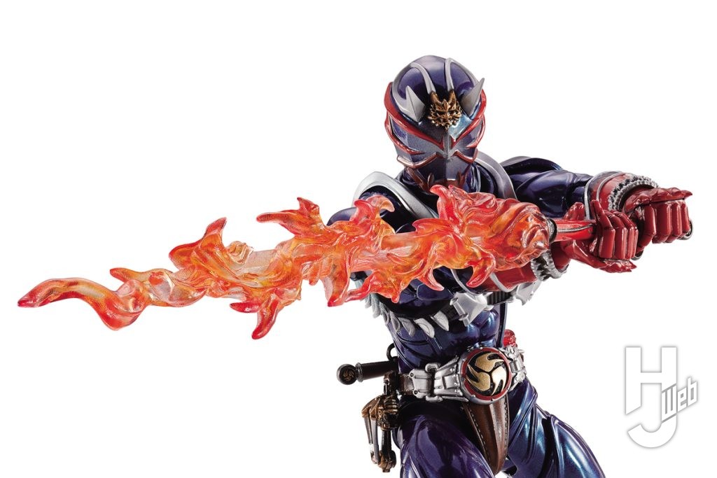 仮面ライダー響鬼の可動フィギュアのオプションパーツセットのイメージ画像その2