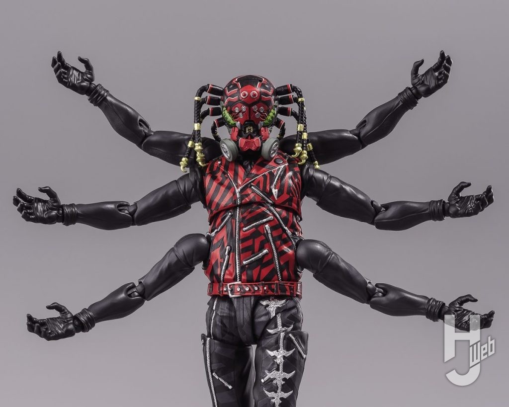 クモオーグの可動フィギュアのイメージ画像その1