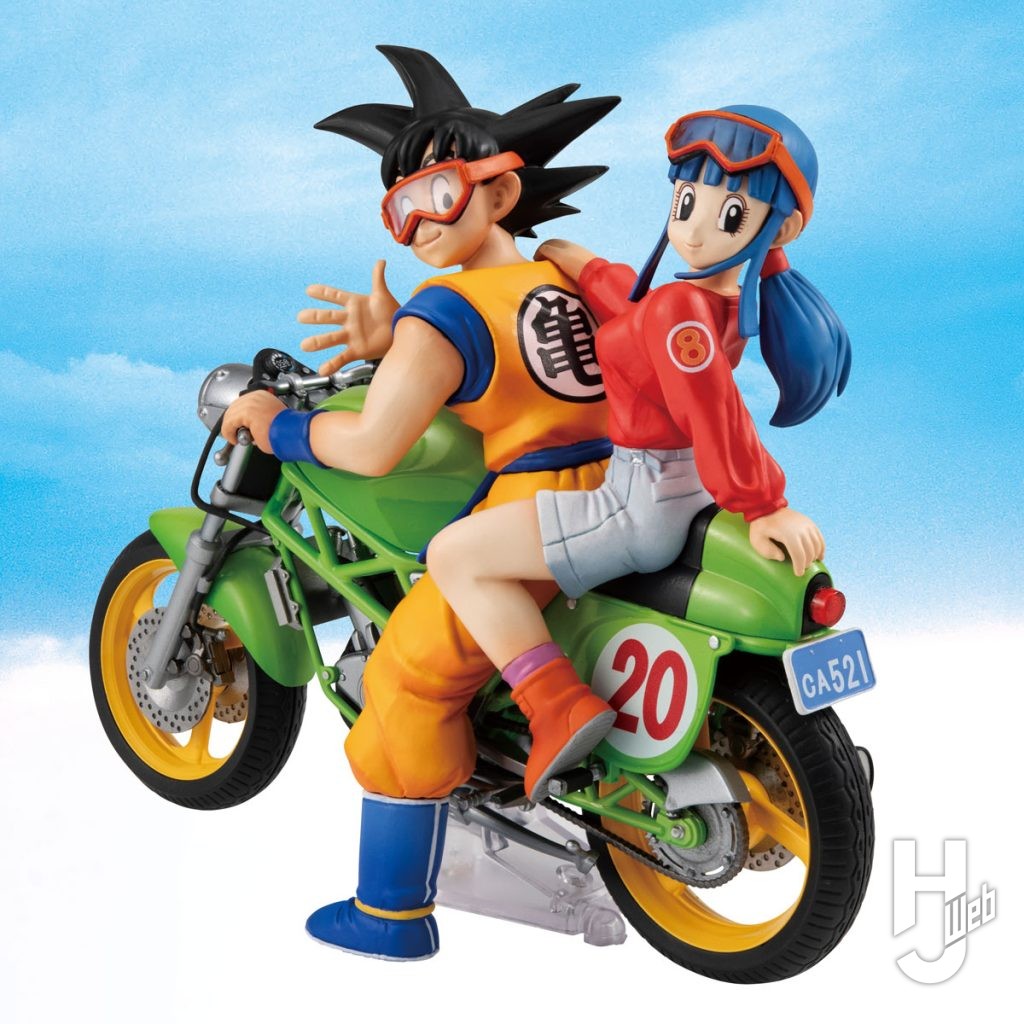 孫悟空とチチのフィギュアのメイン画像