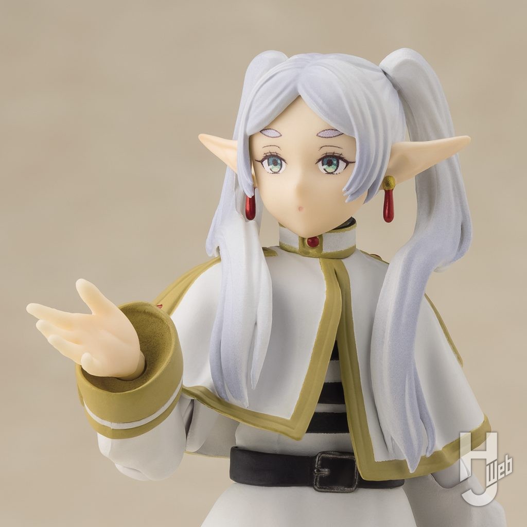 フリーレンの可動フィギュアのアップ画像