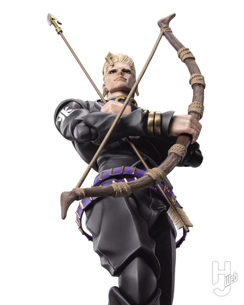 虹村形兆の可動フィギュアのアップ画像