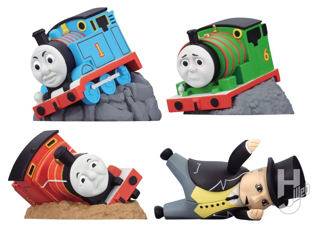 きかんしゃトーマスのミニチュアフィギュアの画像