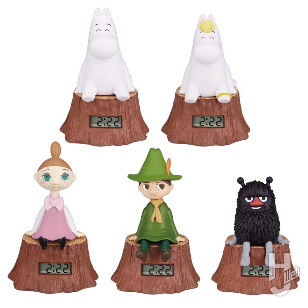 ムーミンのきりかぶの時計の画像