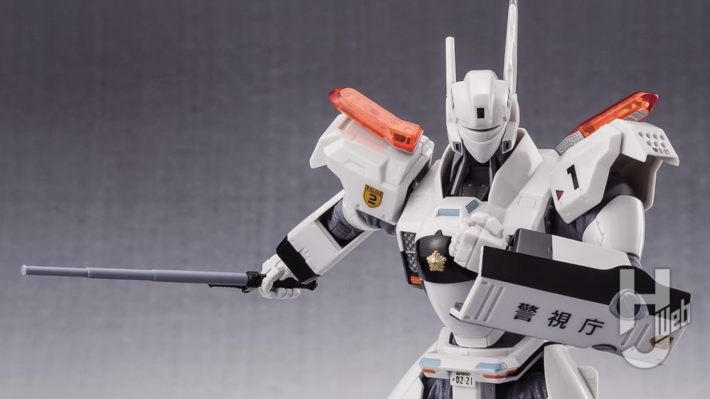 イングラム・プラス1号機の可動フィギュアのアップ画像その2