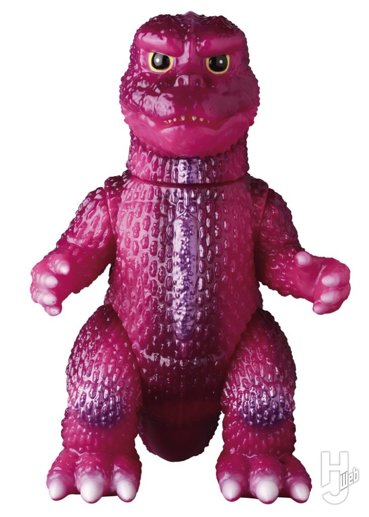 ゴジラのソフビフィギュアの画像