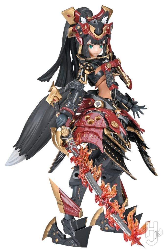 FIORE カスタムパーツ76 ツバキ用妖狐コスチュームセット装着例
