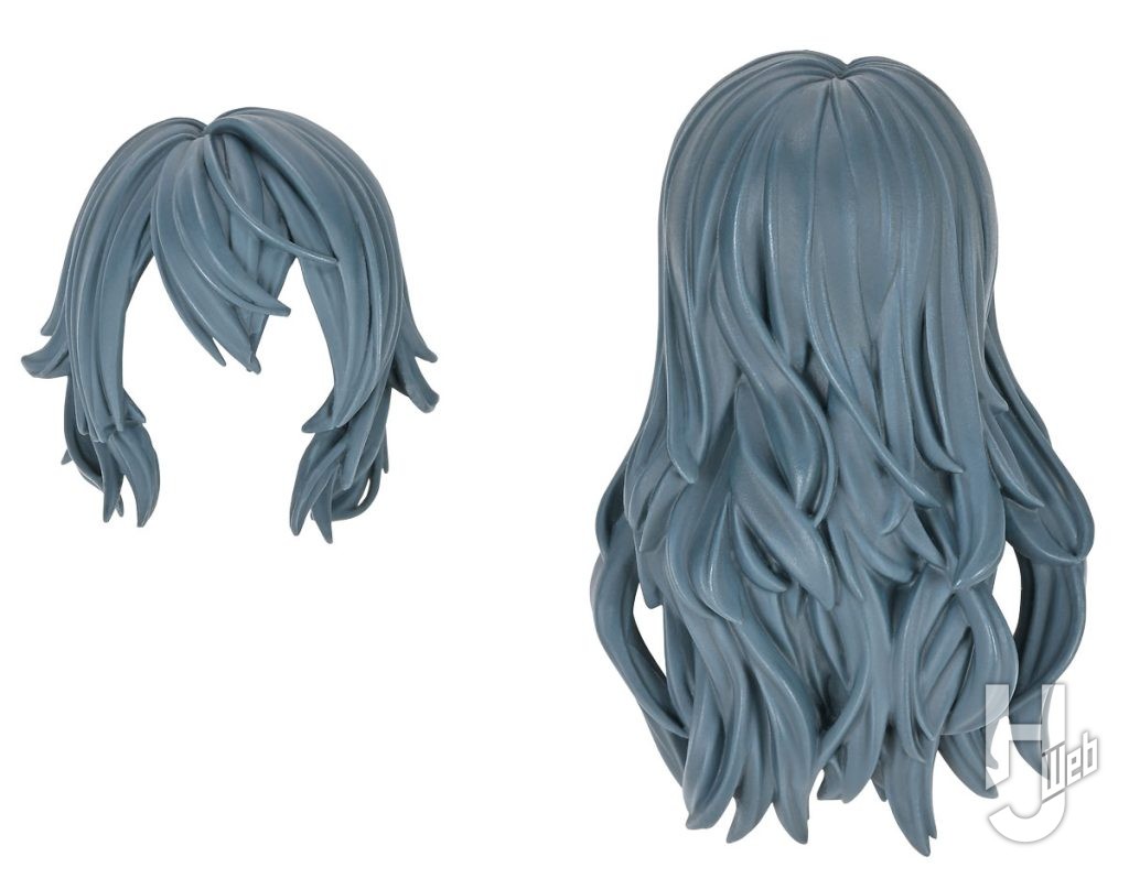 FIORE カスタムパーツ77 コスモス用シャープネスロングヘアーセット（ブライトカラー）
