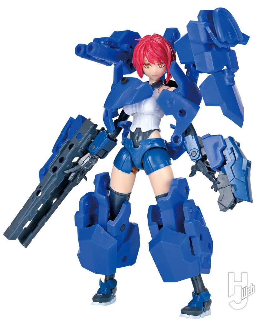 ビルドパーツセレクション22 V-LAST[アーマーランナー]（ブルーver.）装着例
