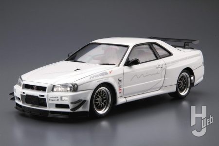 【2026年8月新製品】青島文化教材社「1/24 マインズ BNR34 スカイラインGT-R ’02 (ニッサン)」
