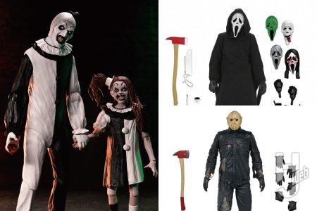 『テリファー 終わらない惨劇』よりアート・ザ・クラウン&リトル・ペイル・ガールが可動フィギュア化！『13日の金曜日 PART8 ジェイソン N.Y.へ』ジェイソンも！【フィギュア最新情報】