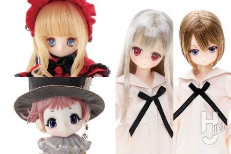 アゾンドール新作は「ローゼンメイデン」真紅や「Alvastaria」シリーズ、ドール作家camellia氏と「KIKIPOP!」のコラボアイテムをご紹介【ドール最新情報】
