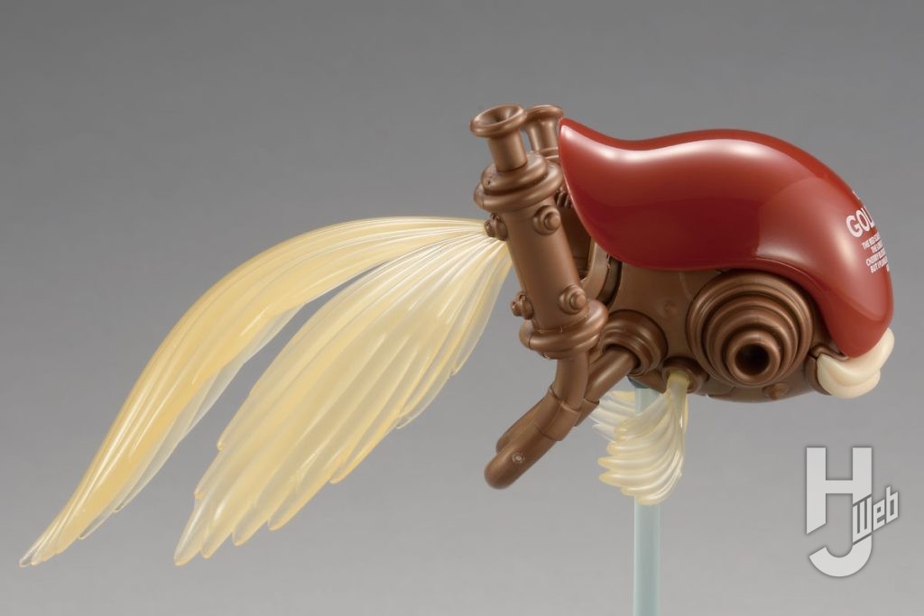 機械の金魚のプラモデル緋の全体画像その2