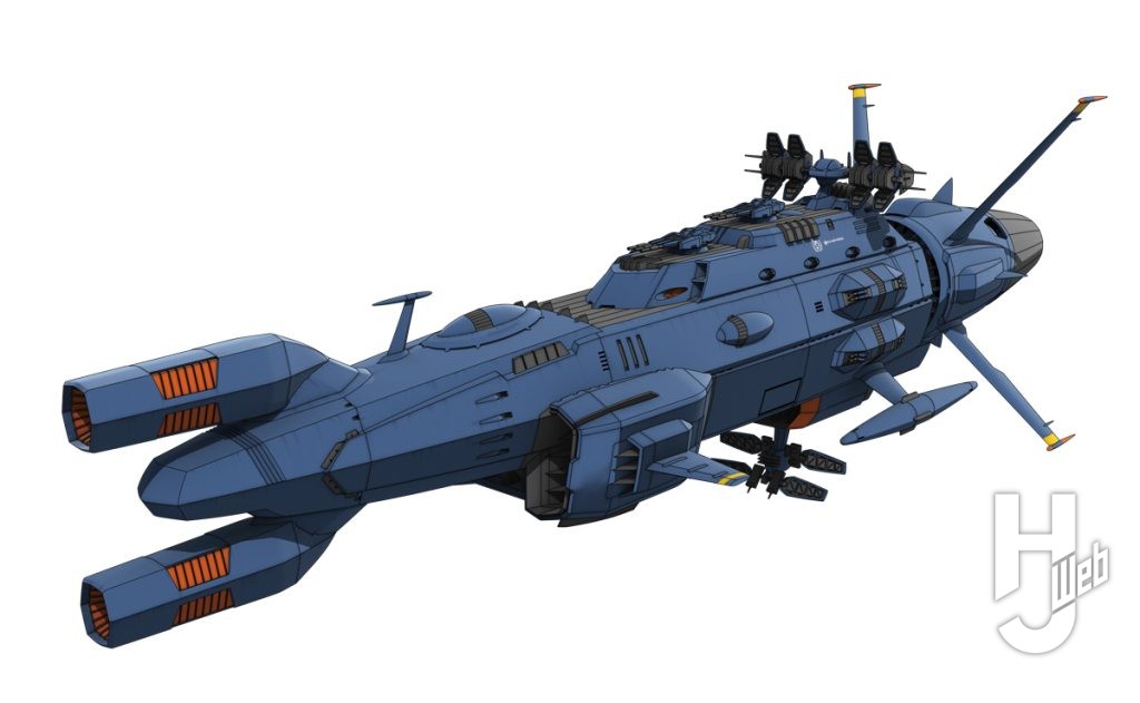 『ヤマトよ永遠に-REBEL3199』無人艦コマンド艦グラディエーター